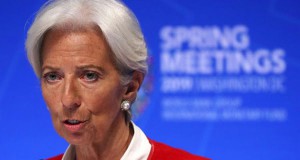 La directora del FMI, Christine Legarde