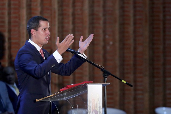Presidente interino Juan Guaidó
