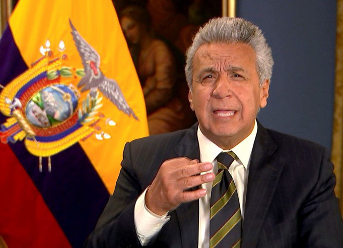 Declaraciones del presidente Lenín Moreno