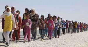 Desplazamiento niños sirios