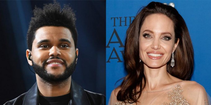 Angelina Jolie, The Weeknd, cena, Hollywood