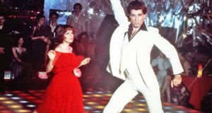 John Travolta en Saturday Night Fever.