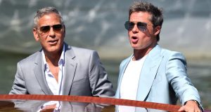 Brad Pitt y George Clooney